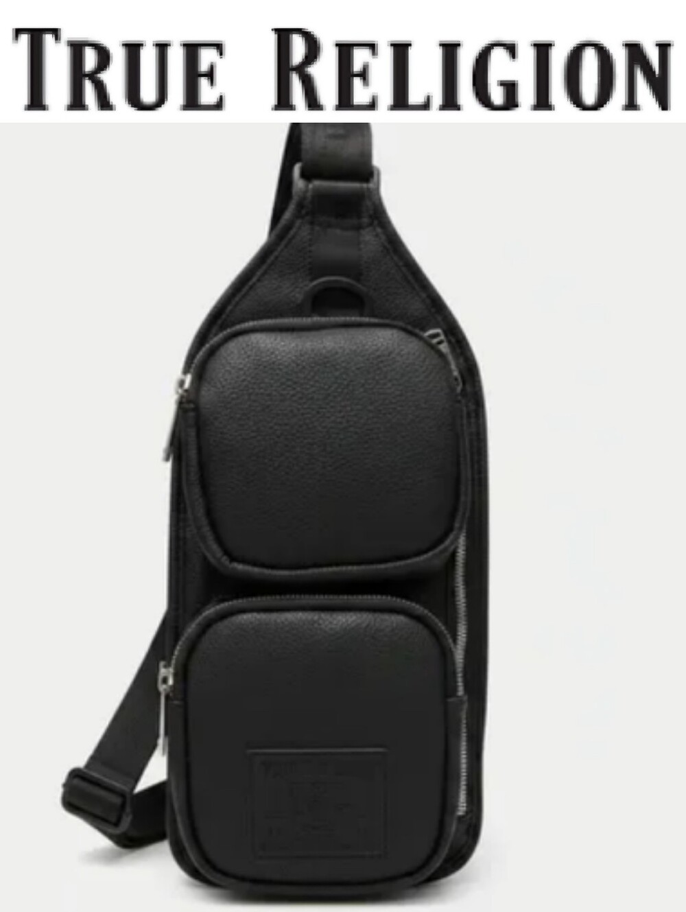 True Religion Stone Sling Bag- Black